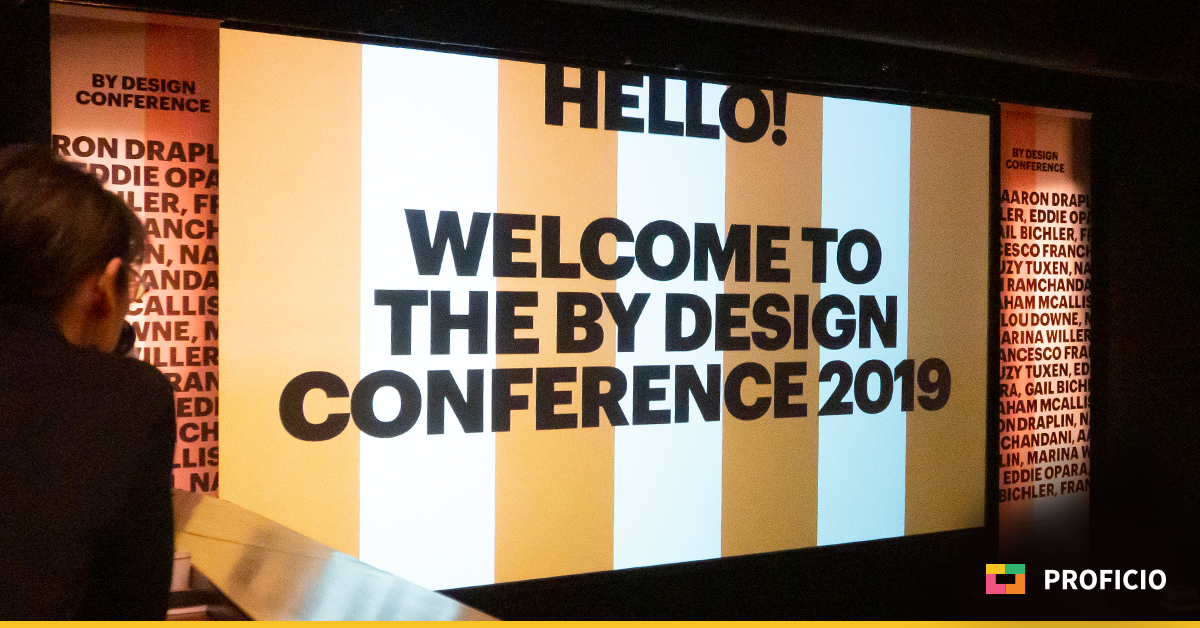 Zápisník z By Design Conference 2019