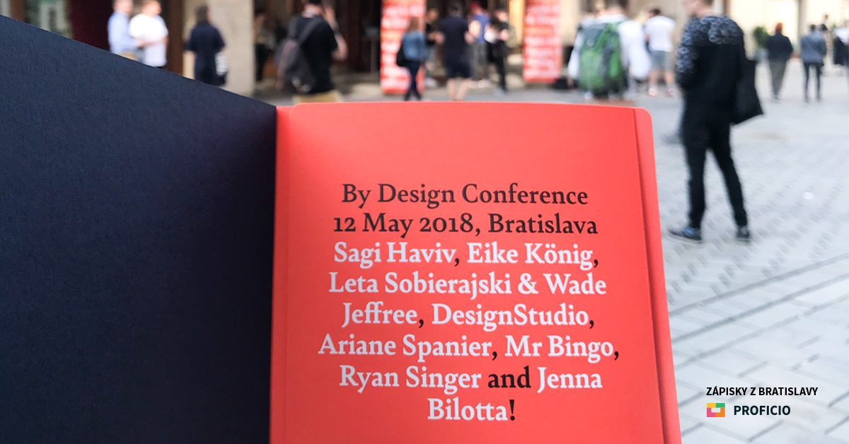 By Design 2018 – konference, o kterou jsme nechtěli přijít